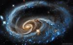 UGC 1810: взаимодействующая галактика от телескопа им.Хаббла