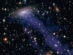 Выметание газа из галактики ESO 137-001